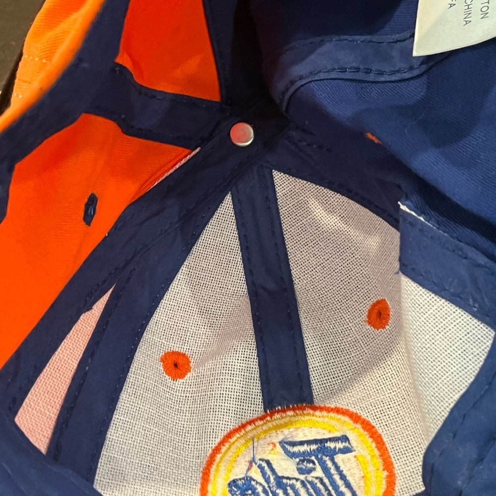 Tide Racing Blue and Orange Cap Ricky Craven NASCAR Baseball hat - Picture 7 of 7